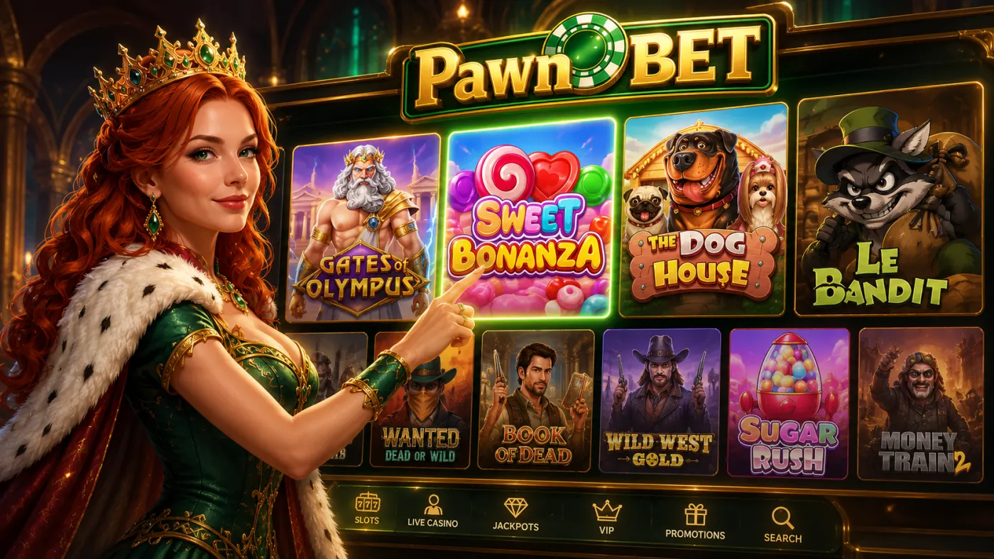 De Lobby van PawnBet Casino